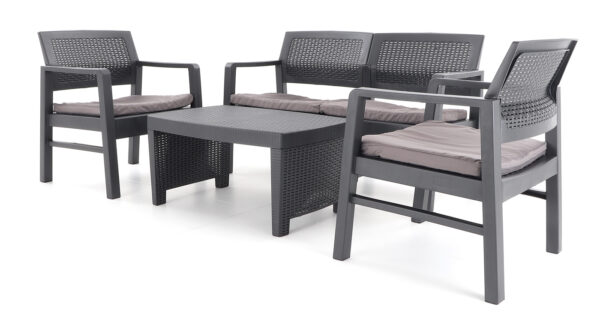 Sestava zahradního nábytku IPAE FUJI DeLuxe umělý ratan