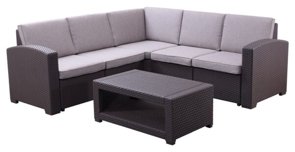 Sestava zahradního nábytku VeGA MONTEGO DeLuxe umělý ratan