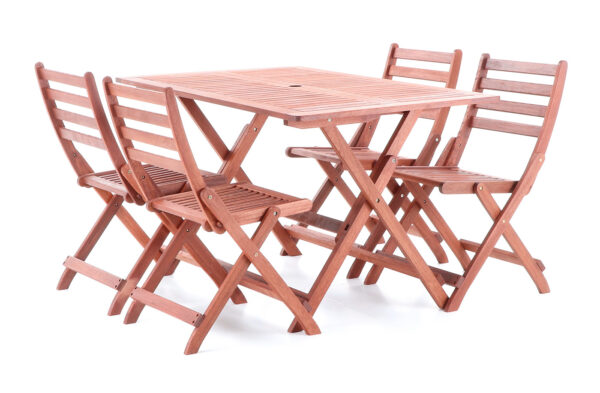 Sestava zahradního nábytku VeGA SET 4 dřevěná meranti