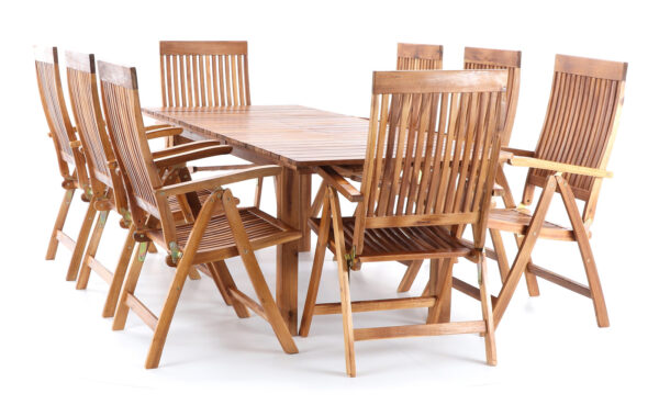Sestava zahradního nábytku VeGA TORINO VeGA set 8 dřevěná